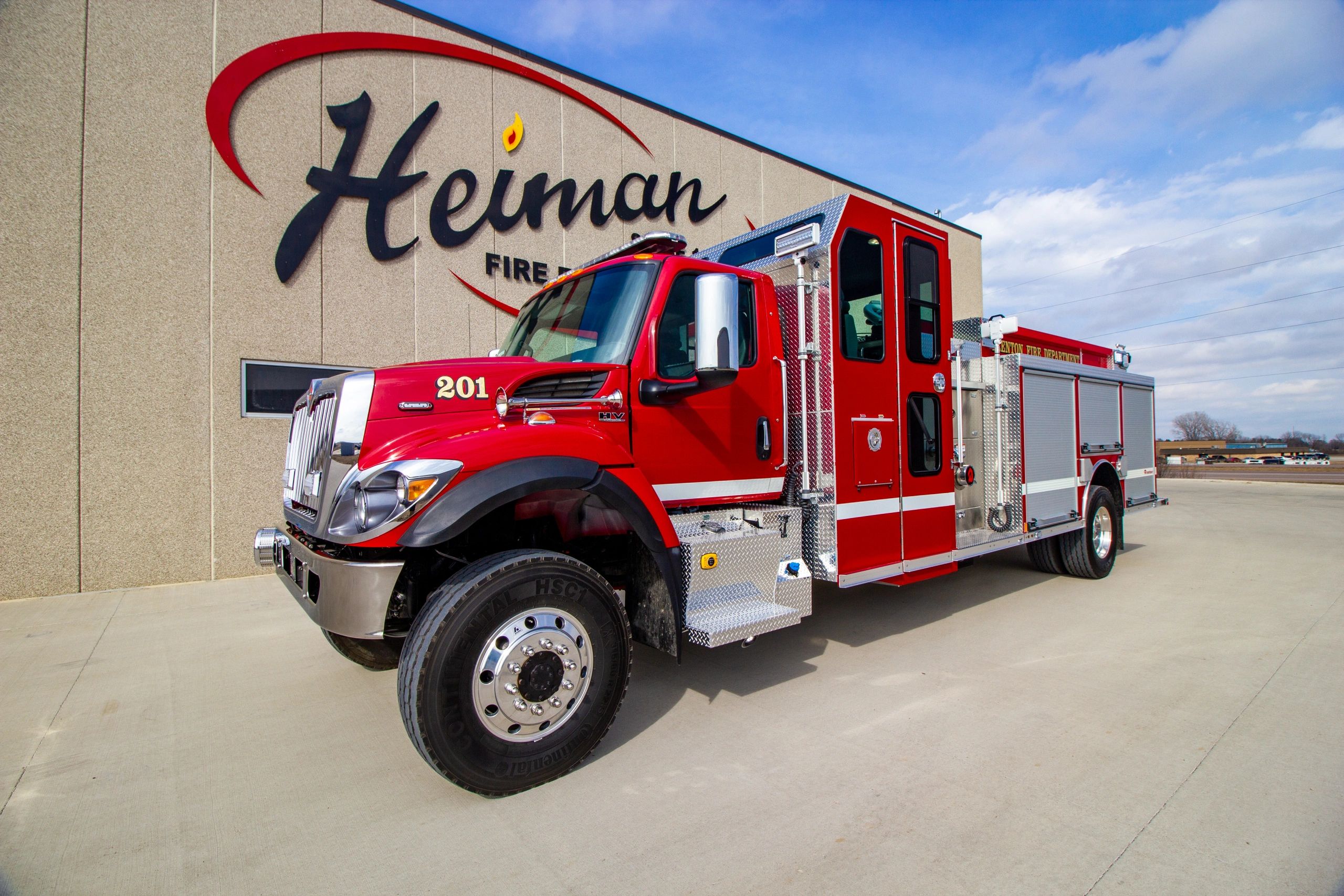 Trenton, ND Fire Dept. Rosenbauer Truck
